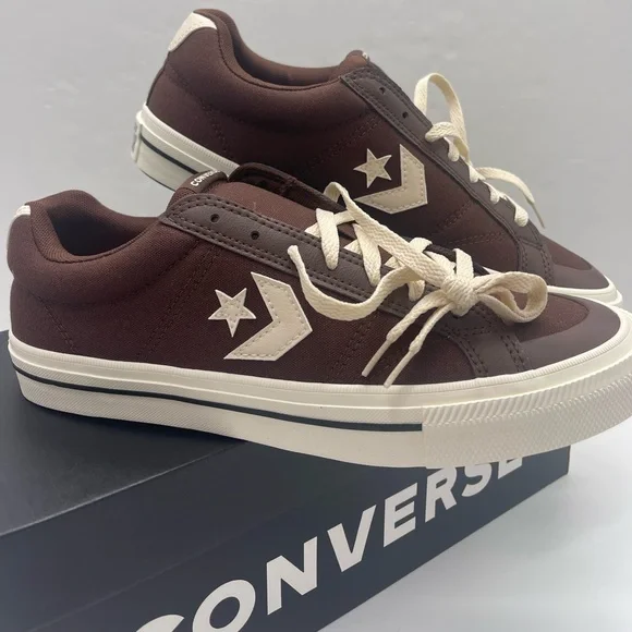 CONVERSE Men’s A13222F
 SPORT CASUAL OX TOTALLY FUDGED/NATURAL IVORY Sneakers - Picture 6 of 16